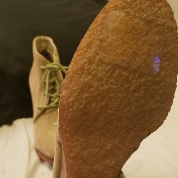 Tan Suede Booties - Picture 3 of 3